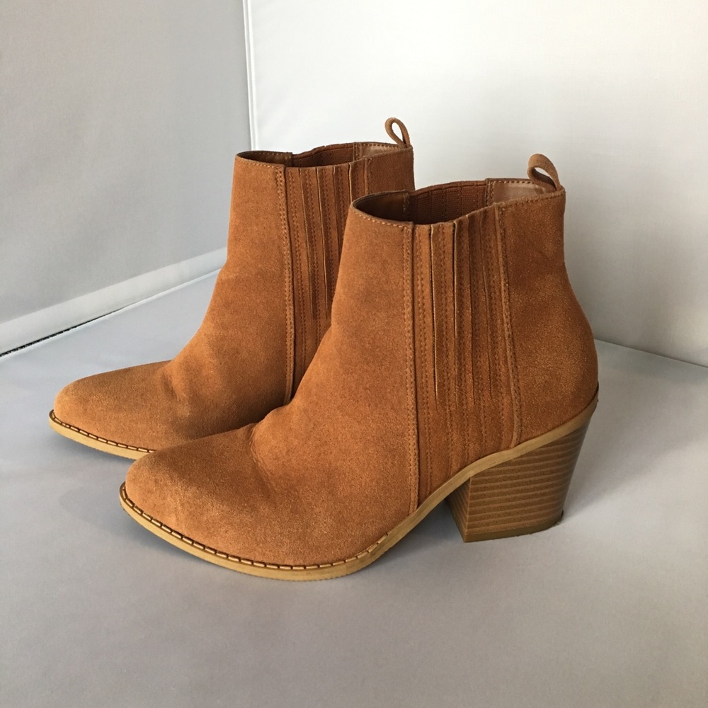 Faux Suede Booties